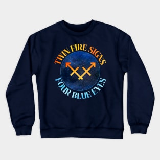 Twin Fire Signs Taylor Swift Crewneck Sweatshirt